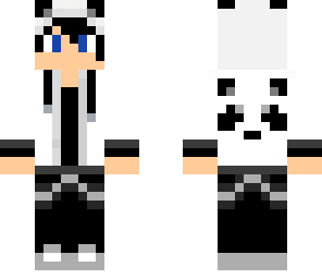 white panda boy