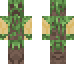 camouflaged creeper disguised boy