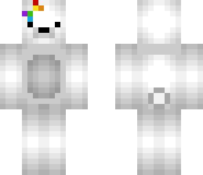 rainbow bow skin