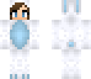 easter bunny blue