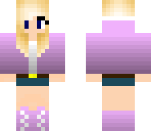 blond tomboy