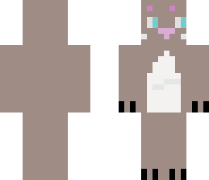 the grey cat