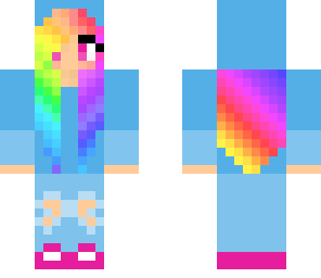 rainbow dash skin
