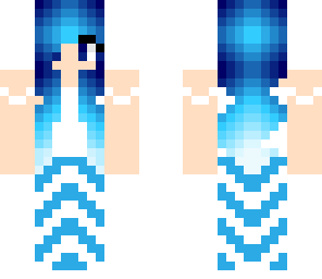 blue spring girl