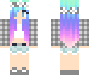 blue hair