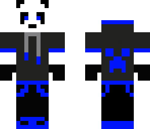 blue panda