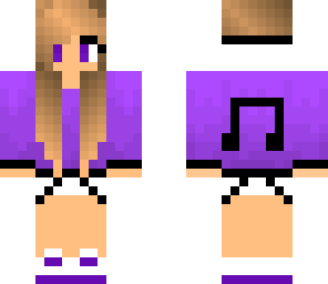 purple dubstep girl