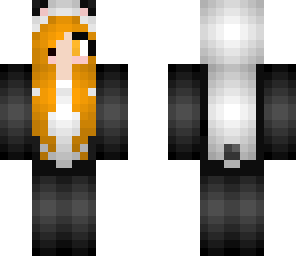 halloween panda skin