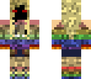 edited dark girl skin