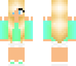 turqoise girl