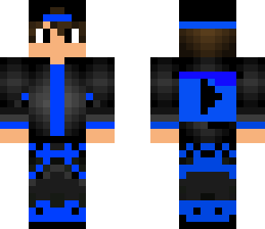 blue youtuber