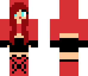cute red gamergirl