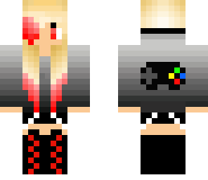 red girl gamer