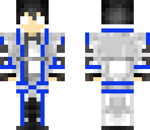 blue herobrine kirito