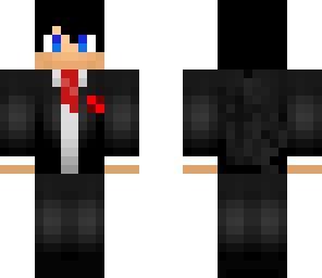 teen in a suit