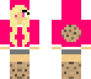 pink cookie girl