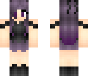 girl in purple