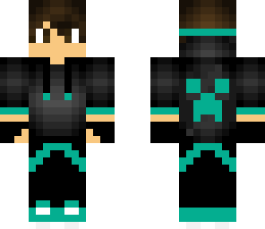 cool blue teenager