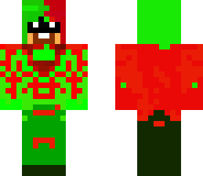 red and green arrow