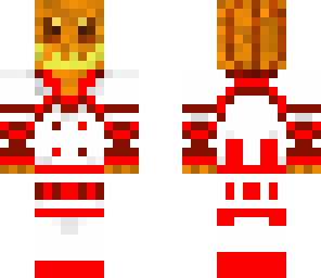 pumpkin football mascot