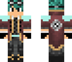 steampunk with black eyes