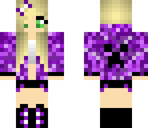 purple creeper girl