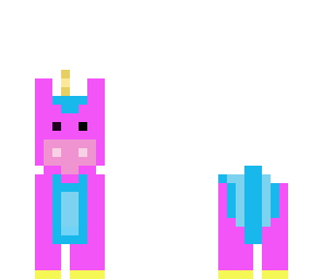 pink fluffy unicorn