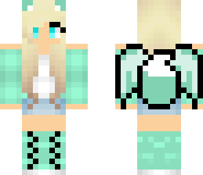 fixed winged wolf girl