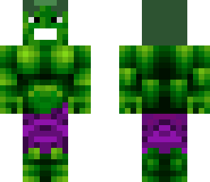 hulk green hair