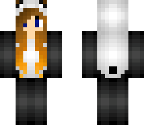 panda onesie girl