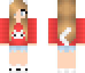 red kitty girl