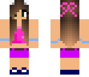 purple wolf girl