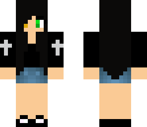 emo cross girl