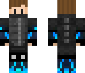 blue fighter