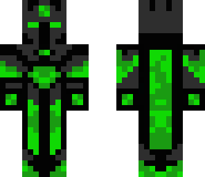 fiery green knight