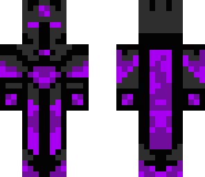 fiery purple knight