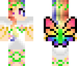 edited butterfly garl