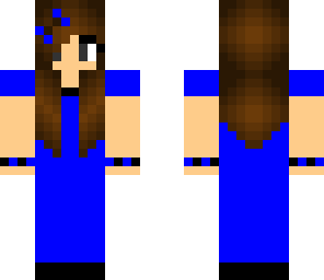 blue dress edit