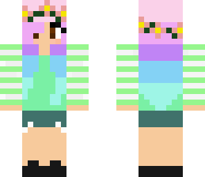flower crown girl
