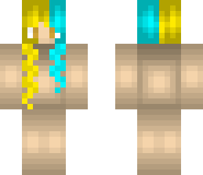 skin base electric blue and yellow