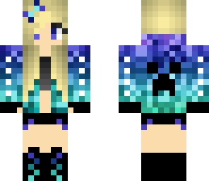 creeper gamer girl