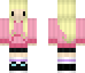 cute chibi girl  brighter hair
