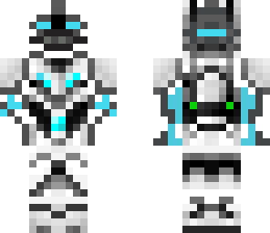 robot blue