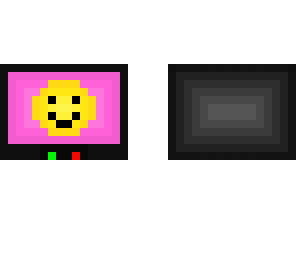 just a smile in a tv