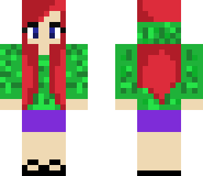 creeper hoodie girl