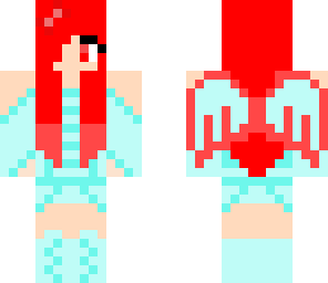 blue and red angle