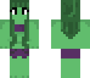 girl hulk skin