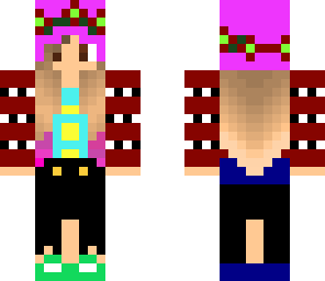 colourful girl