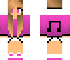 pink dubstep girl