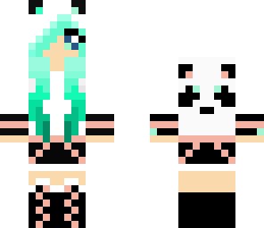 cute panda back
